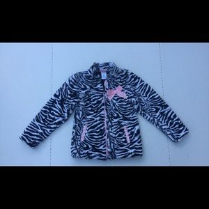 Girls faux fur jacket.